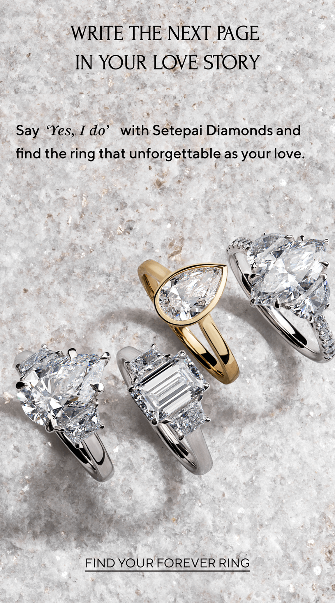 Write the next page in your love story