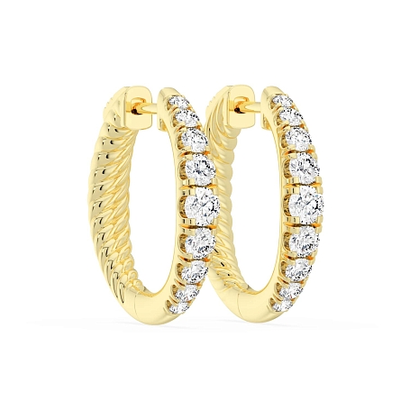 picture 14K Yellow Gold Graduation Hoops 3 CTW… Shop this 14K Yellow Gold Graduation Hoops 3 CTW… online at Florida, Miami's premier fine jewelry store Setepai Jewelers. High quality jewelry at competitive prices. Online Jewelry delivery to all states in USA.