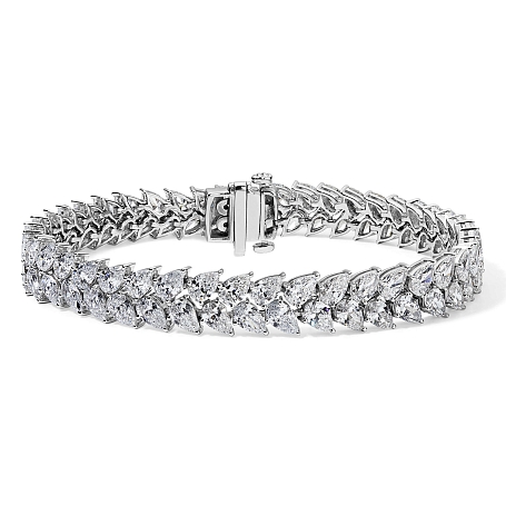 picture 14K White Gold Pear Tennis Bracelet (15 CTW) Shop this 14K White Gold Pear Tennis Bracelet (15 CTW) online at Florida, Miami's premier fine jewelry store Setepai Jewelers. High quality jewelry at competitive prices. Online Jewelry delivery to all states in USA.