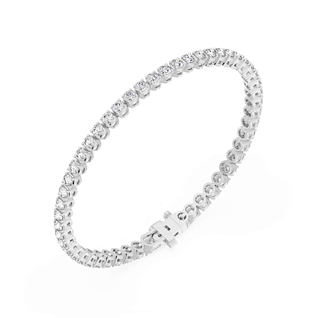 picture 14K White Gold Four Prong Rounded Tennis Bracelet 5 CTW… Shop this 14K White Gold Four Prong Rounded Tennis Bracelet 5 CTW… online at Florida, Miami's premier fine jewelry store Setepai Jewelers. High quality jewelry at competitive prices. Online Jewelry delivery to all states in USA.